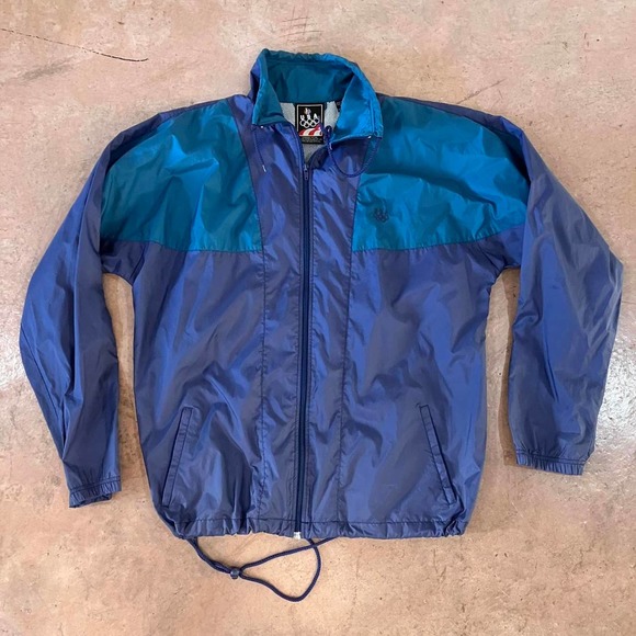 1992 Barcelona Olympics JCPenny Nylon Windbreaker‎ Jacket - Picture 1 of 4